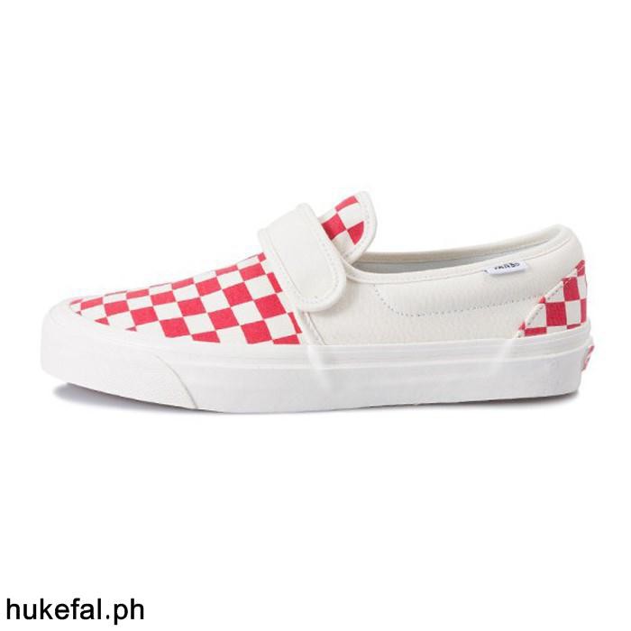 vans slip ons checkerboard mens