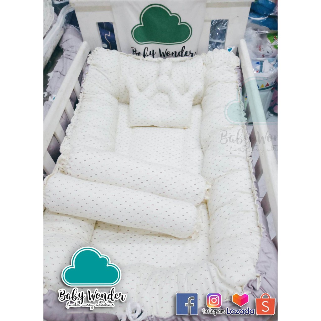 baby cuddle bed lazada