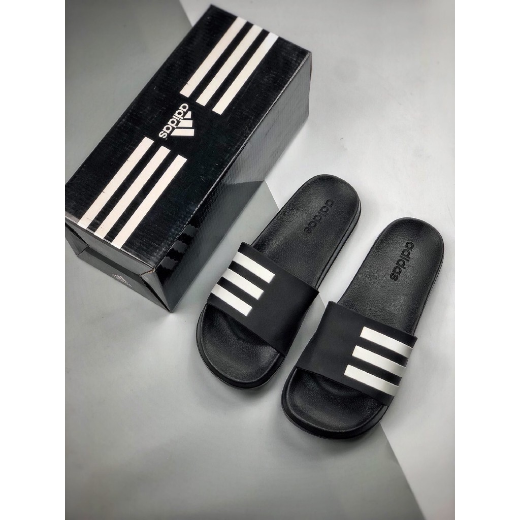 Korean popular Adidas Adilette Slipper Sandal Shoes for men's and women's  shoes hotting | Shopee Philippines