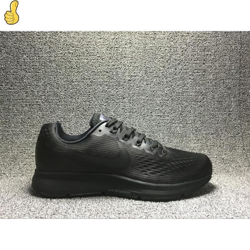 Original NIKE AIR ZOOM pegasus 34 all black out sport sh Original NIKE AIR ZOOM pegasus 34 all black out sport sh