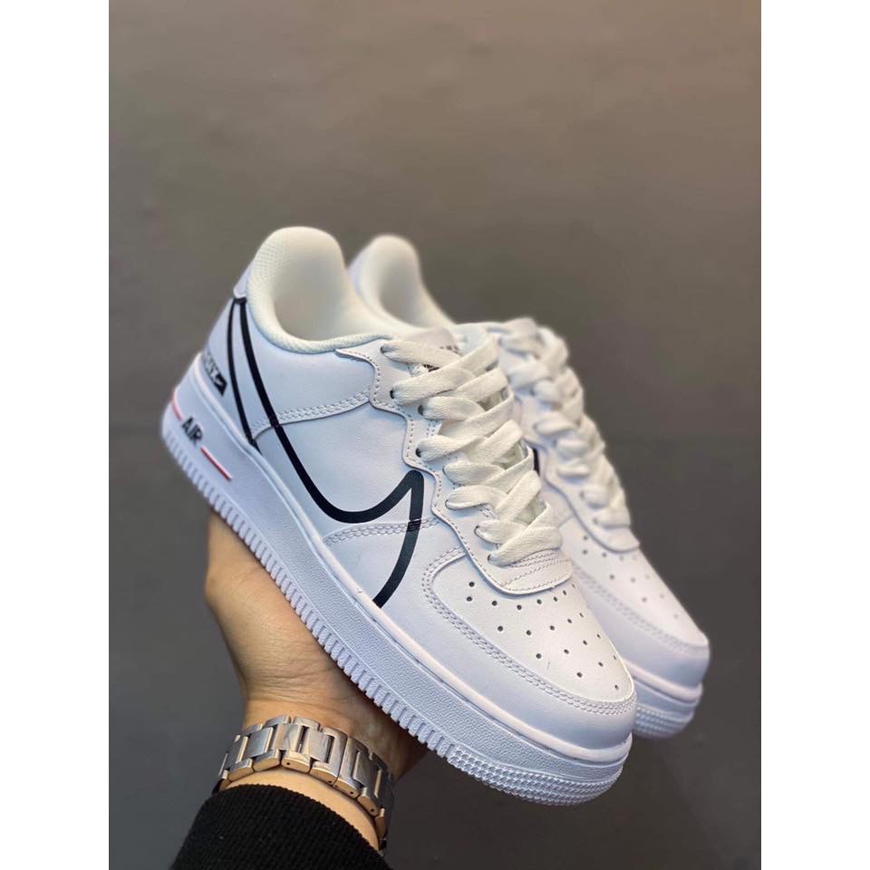 Nike Mens and Womens Air Force 1 React D/MS/X White | Shopee Philippines