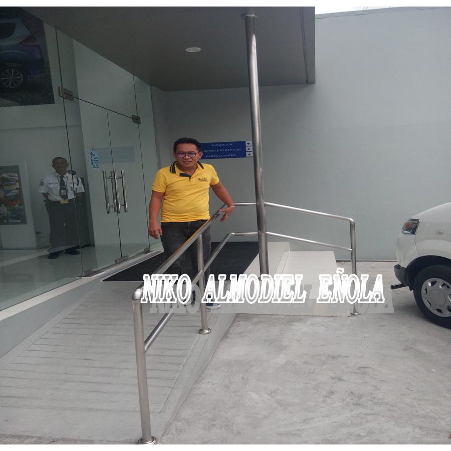 Stainless Steel Customize Stair Ramp Pwd And Balcony Railing Shopee Philippines