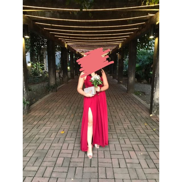 infinity dress with slit