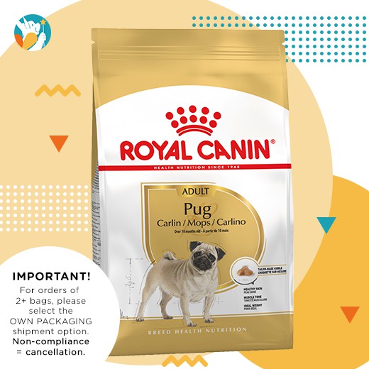 royal canin pug food