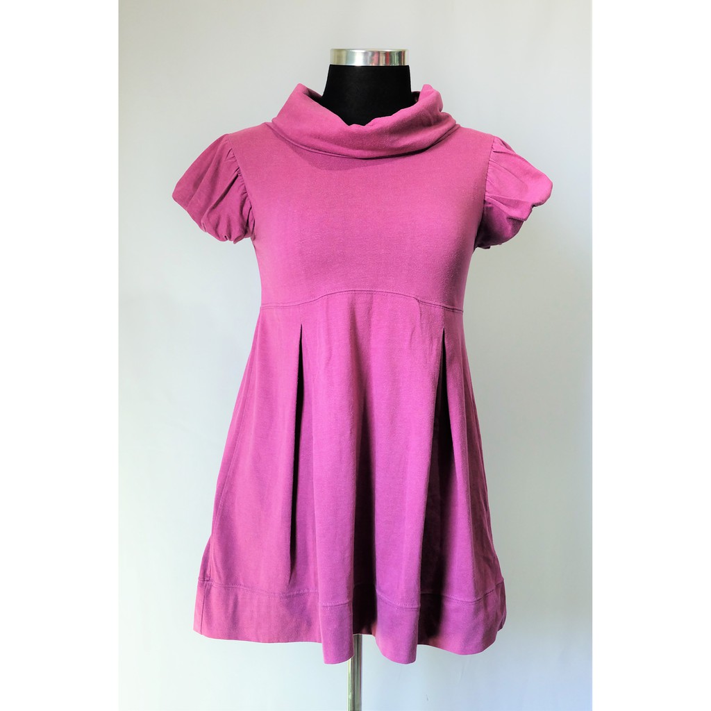 purple tee shirt dress