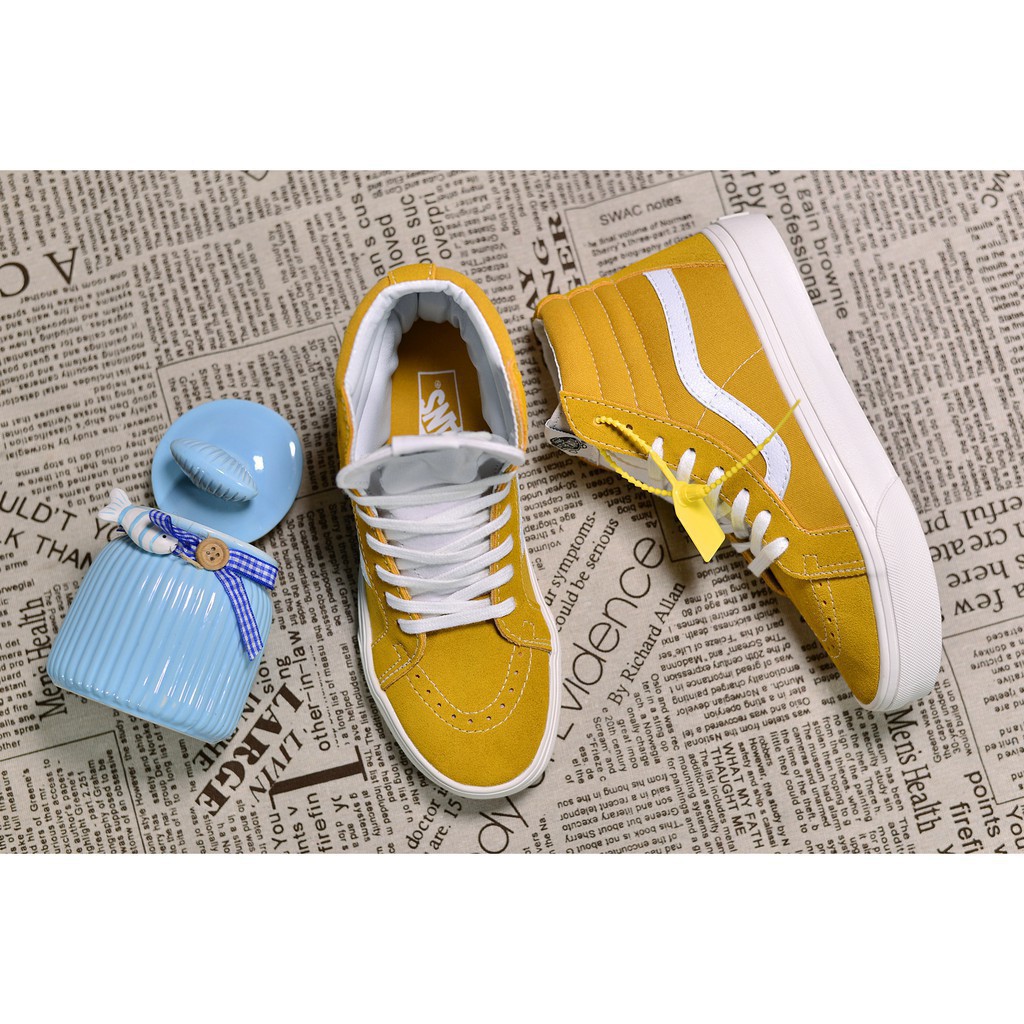 vans sk8 yellow