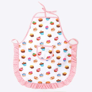 4Pcs Kids Cooking and Baking Set Includes Apron for Little Girls, Chef Hat, for Toddler Dress Up #4