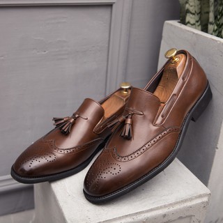 boat shoes with tassels