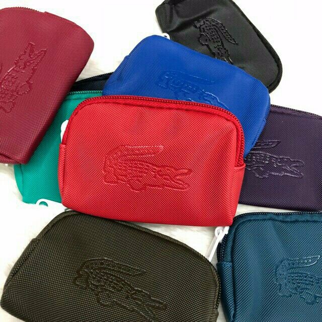 lacoste wallet with coin pocket