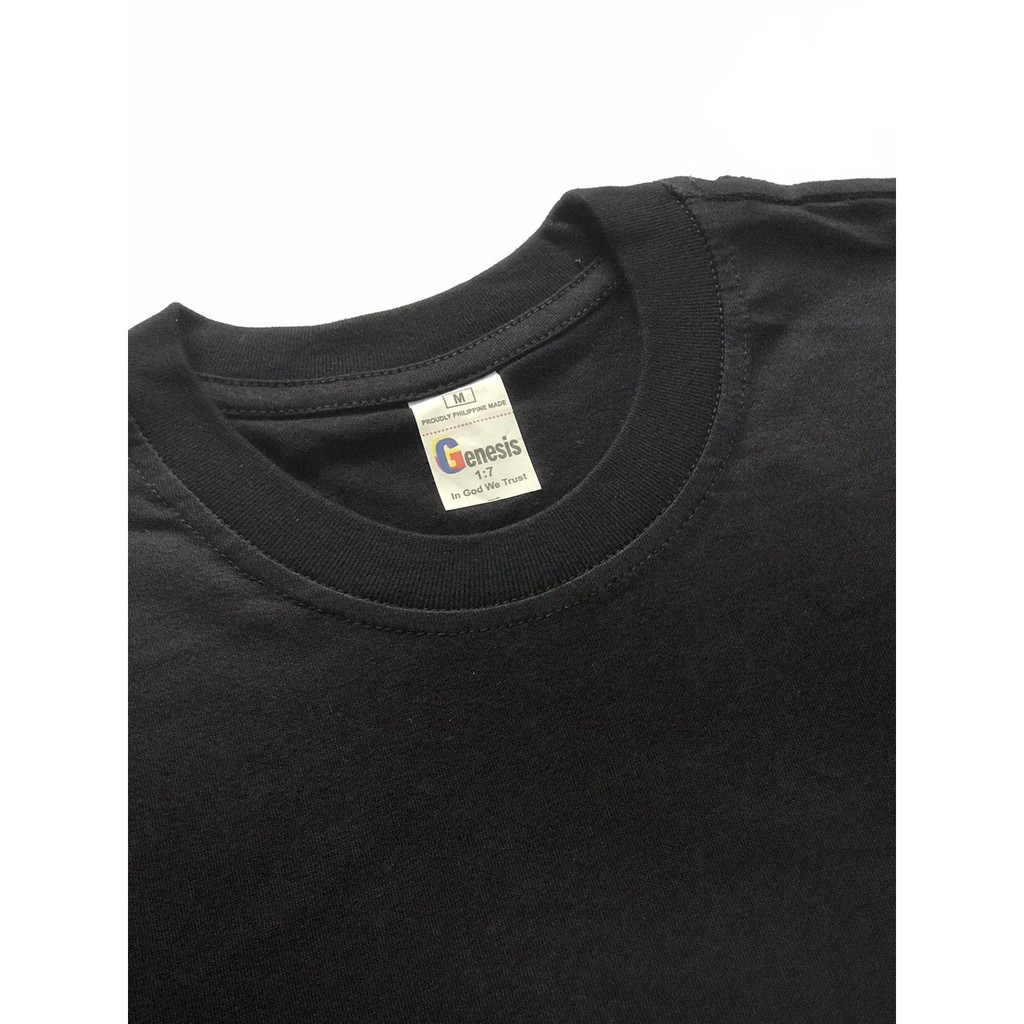 Genesis Premium Cotton Black Shirt | Shopee Philippines