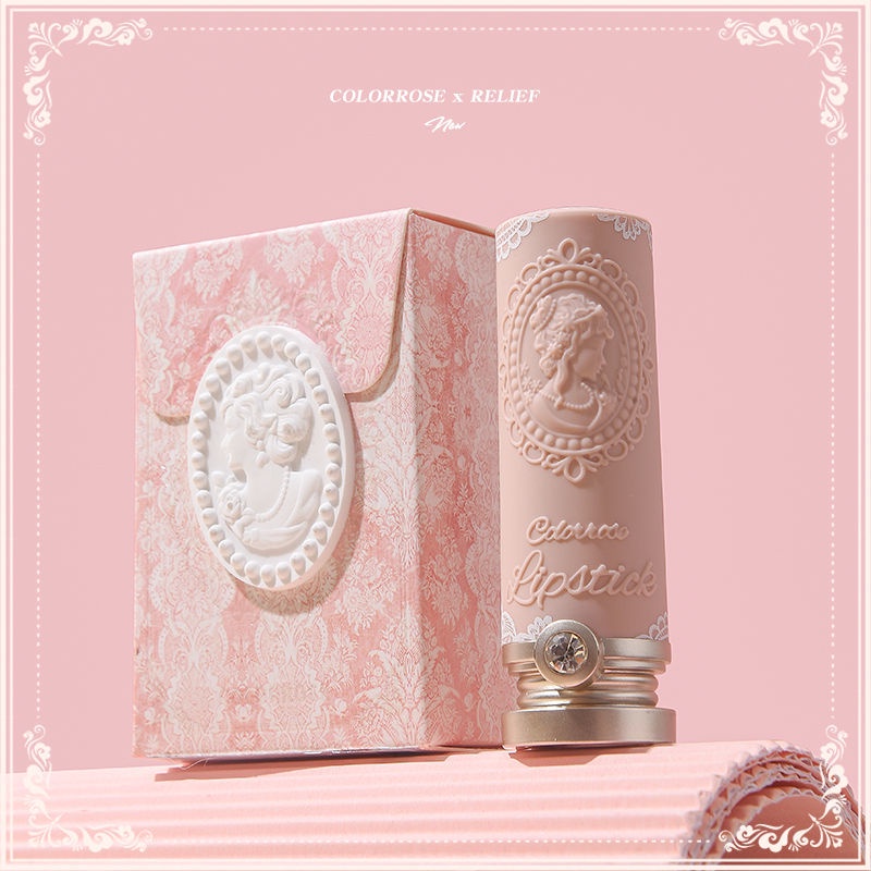 colorrose lipstick niche brand milk tea color lipstick bean paste color