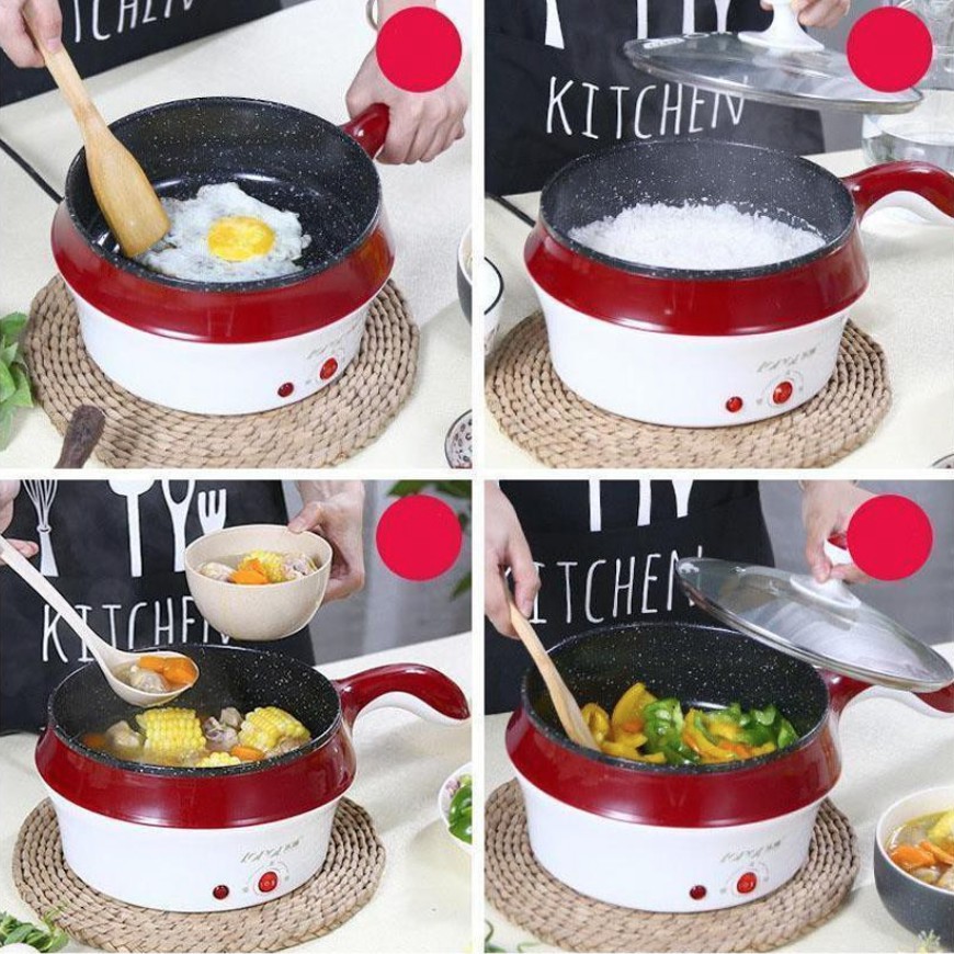 Korean Multifunctional Electric Cooker Nonstick 1.5L electric steamer