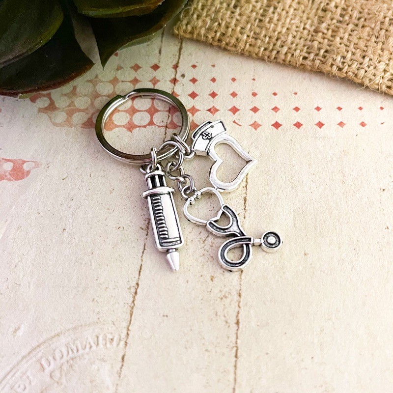 Nurse Keychain, Medical Keychain, Keychain, Giveaways Shopee Philippines