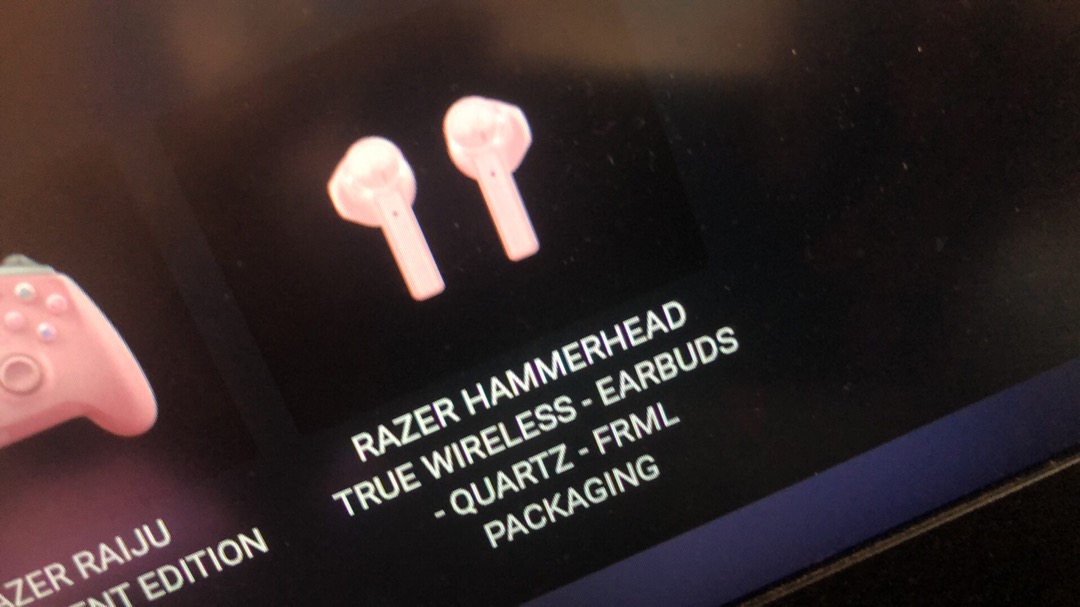 The New Razer Hammerhead True Wireless Earbuds Mercury Quartz Edition Bluetooth Headset Gaming In Ear Music Sports Headphones Shopee Philippines