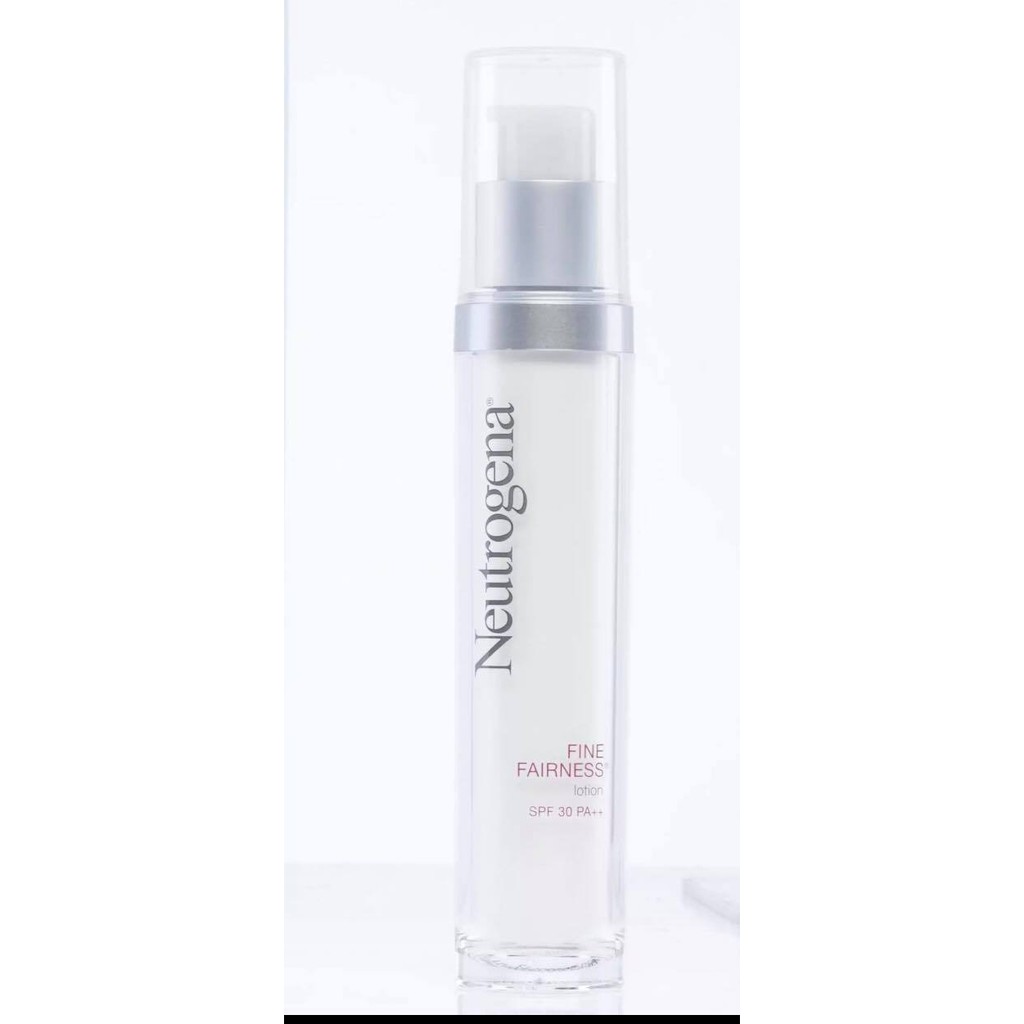 neutrogena fine fairness lotion