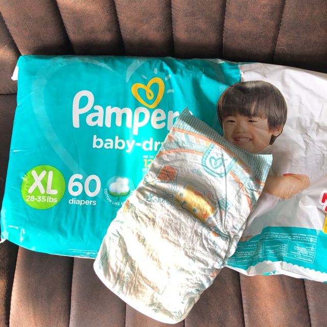 pampers xl tape