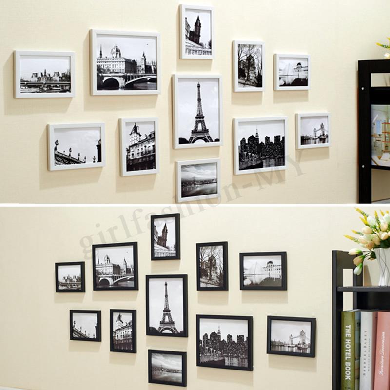 11Pcs Photo Frames Wall Multi Picture Set Family Display Shopee