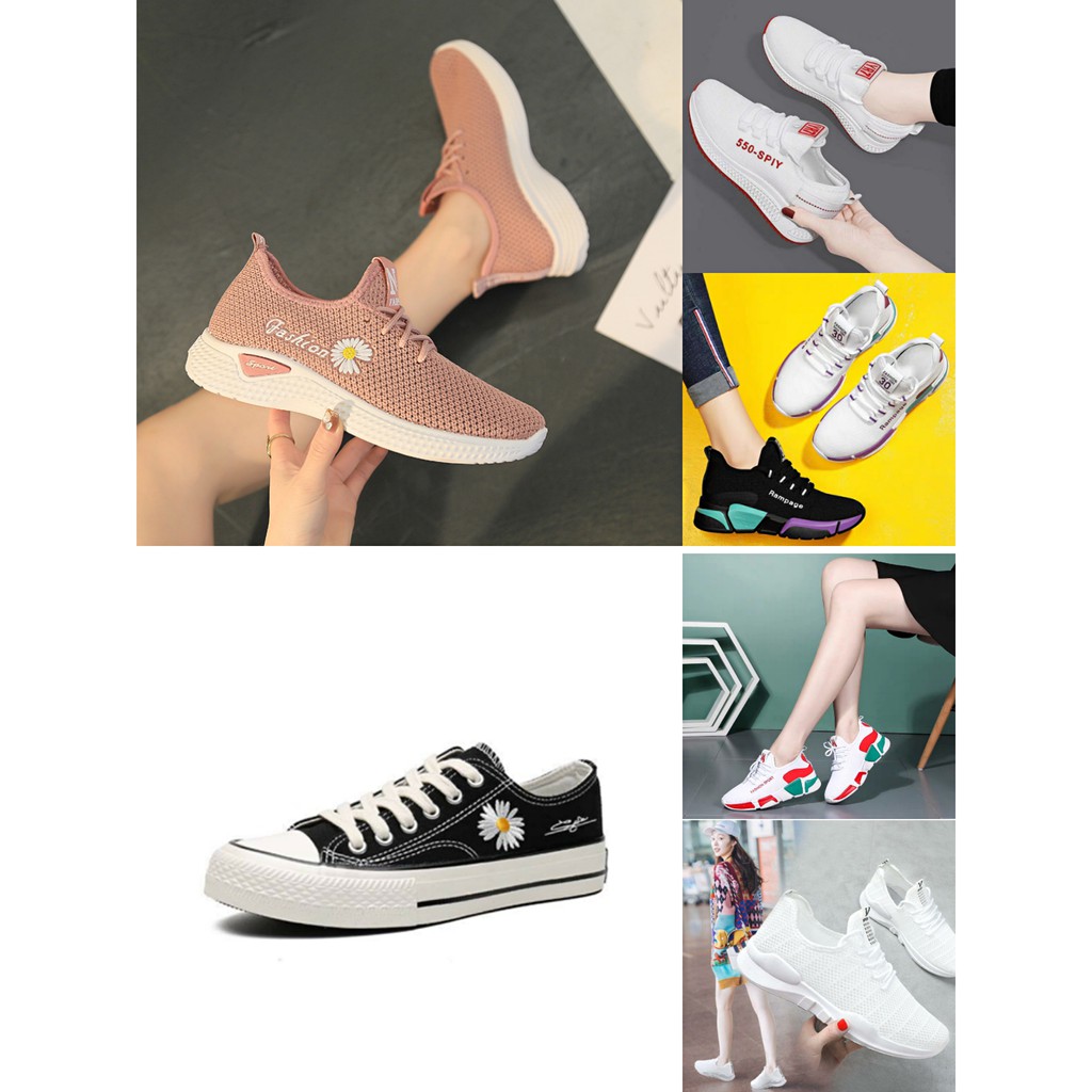 big sale random shoes for women/ladies sport shoes Shopee Philippines