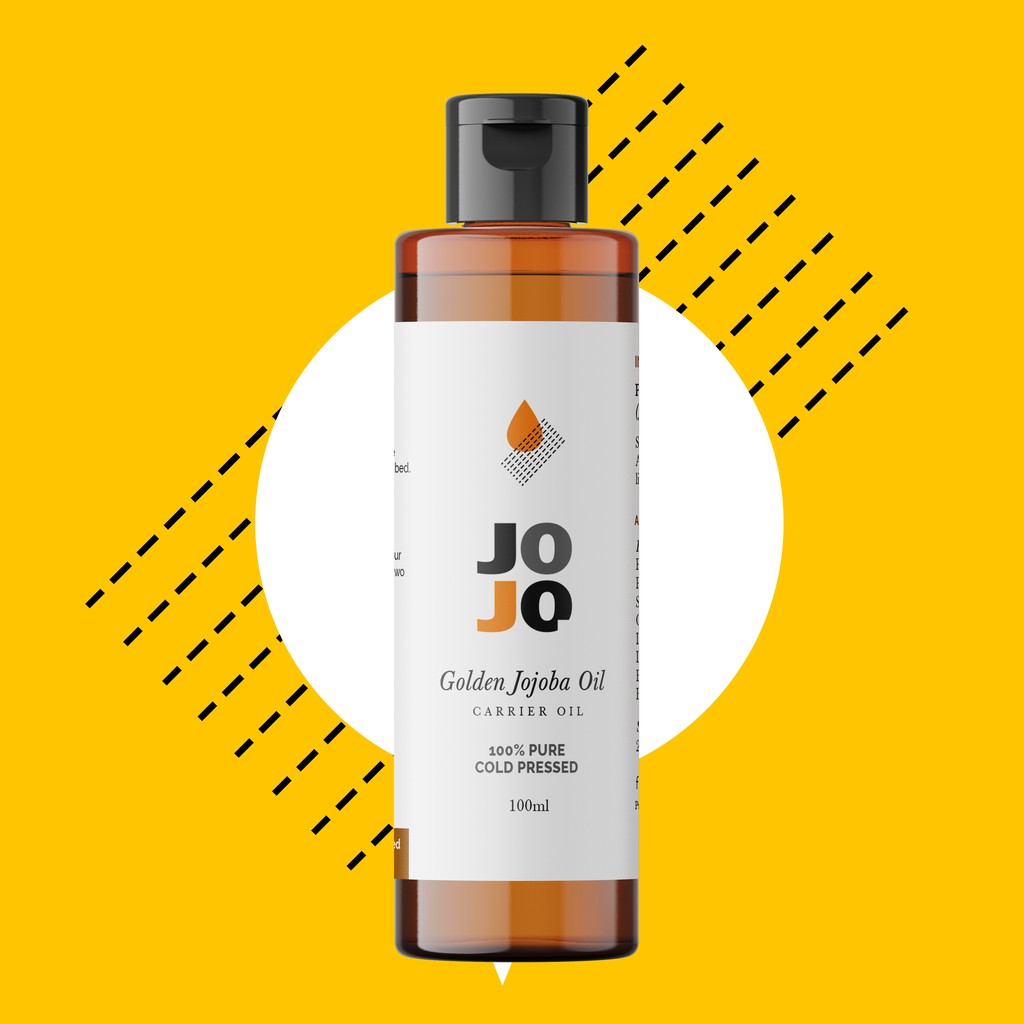 Jojo Golden Jojoba Oil 100 Pure Cold Pressed ABCD Organics Shopee