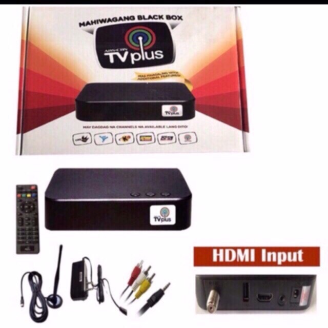 Abs Cbn Tv Plus With Hdmi Output Free Hdmi Cord Shopee Philippines