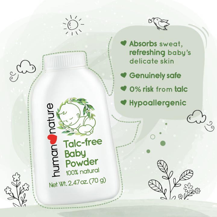 cruelty free baby powder