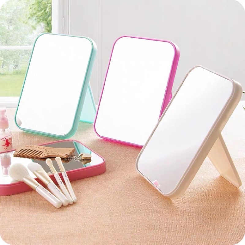 Rectangular Mirror Plastic Glass Mirror Vanity Mirror Shopee Philippines