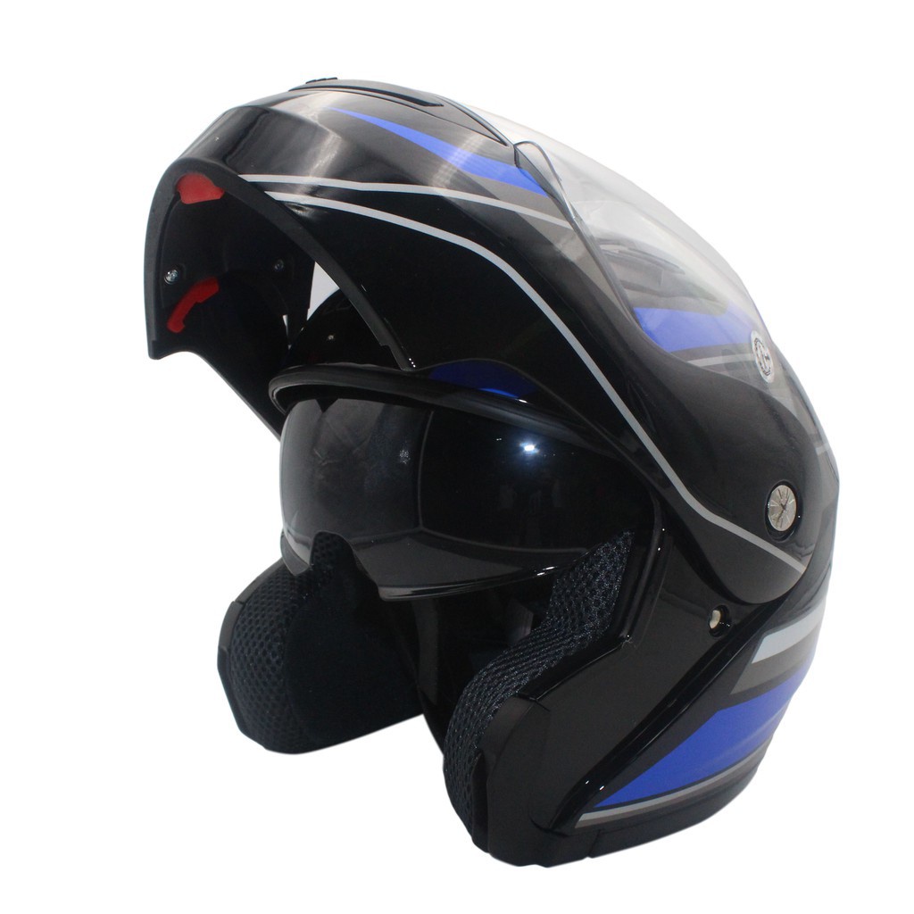 evo helmet flip up