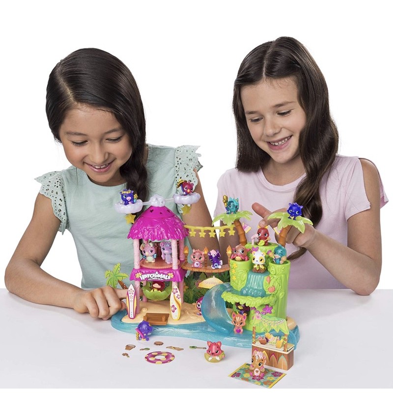 Hatchimals CollEGGtibles Tropical Party Playset with Lights and Sounds