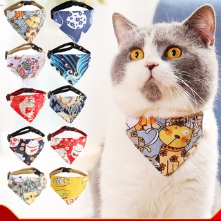 pet scarf dog cat Adjustable Bandana Scarf Collar Neckerchief Triangle Collars Pet Accessories