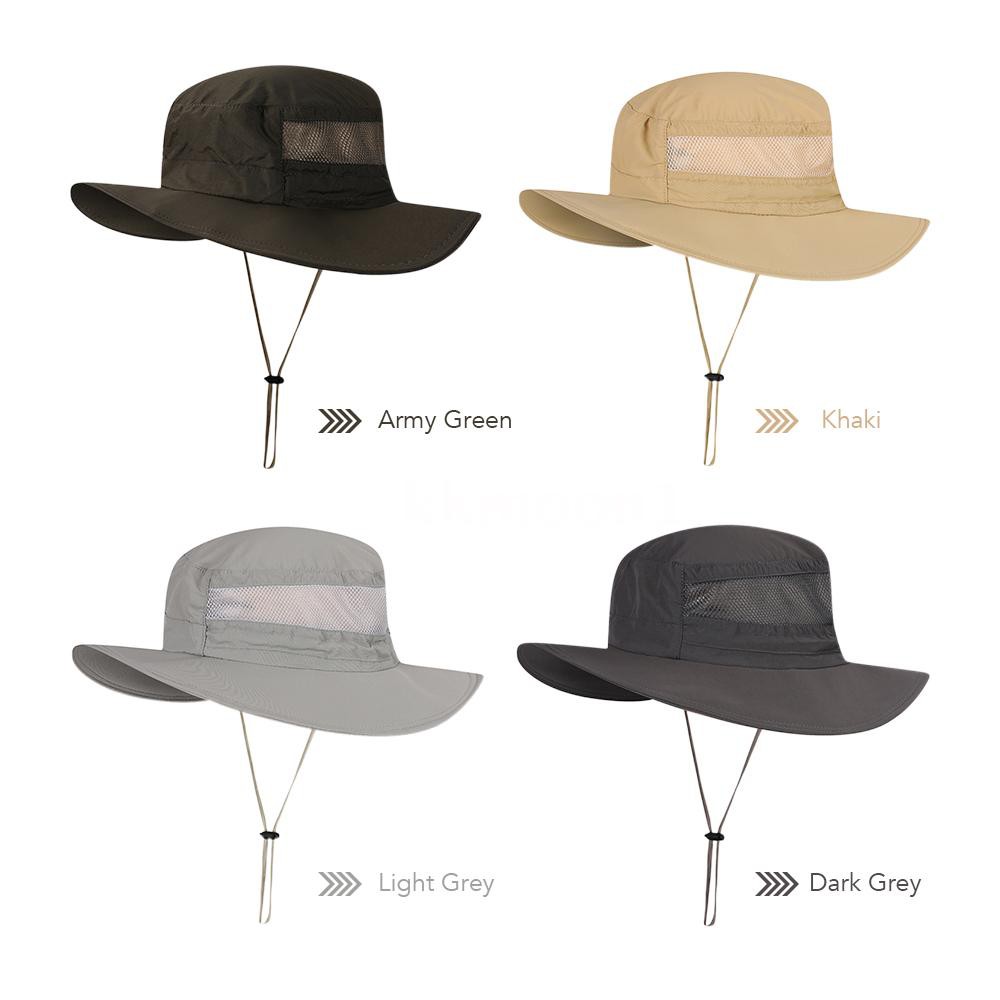 mesh fishing hat