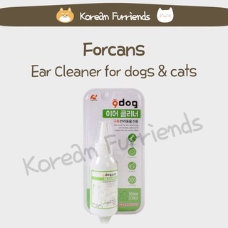 Forcans Ear Cleaner for dogs cats from Korea Ear care