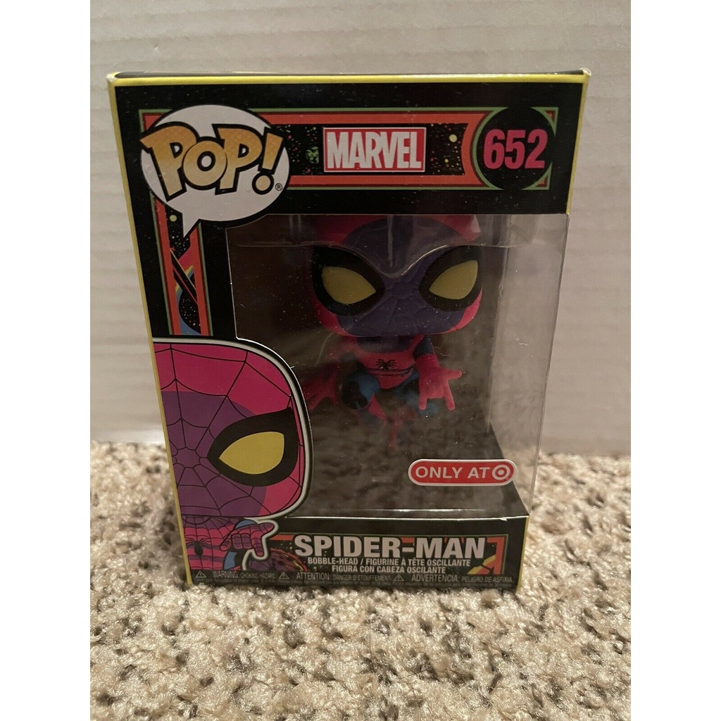 Funko POP! Spider-Man Black Light #652 