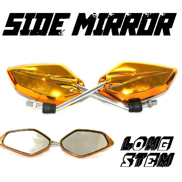 YAMAHA SNIPER 150 155 SIDE MIRROR Motorcycle COLOR GOLD LONG STEM