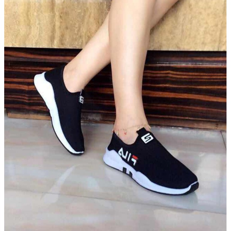 Dknc Shoes Women Girl Running Shoes Korean Fashion Rubber Shoes