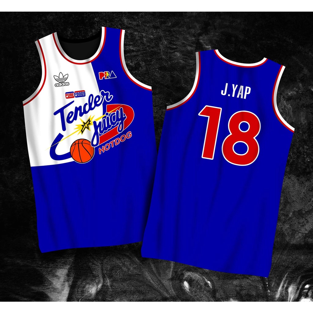 PBA RETRO JERSEY | TENDER JUICY HOTDOG 1993 ALVIN PATRIMONIO #16 | J ...