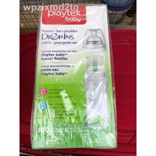 (cod)Playtex Baby Drop-Ins Liners For Playtex Baby Nurser Bottles