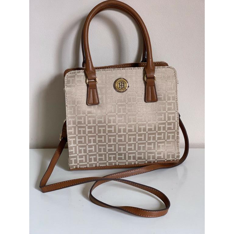 tommy hilfiger bag brown