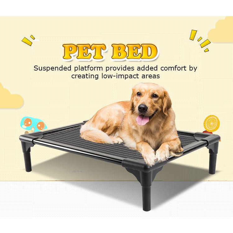 SALE! DOG PET BED HEAVY DUTY ELEVATED CHEWPROOF METAL FRAME WATERPOOF