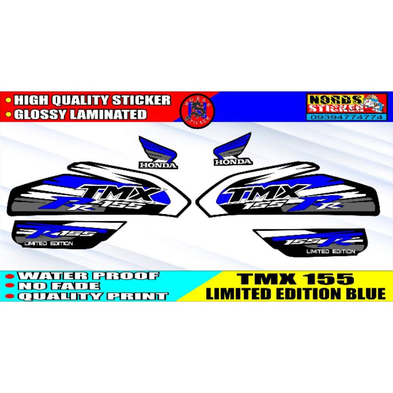 tmx 155 sticker