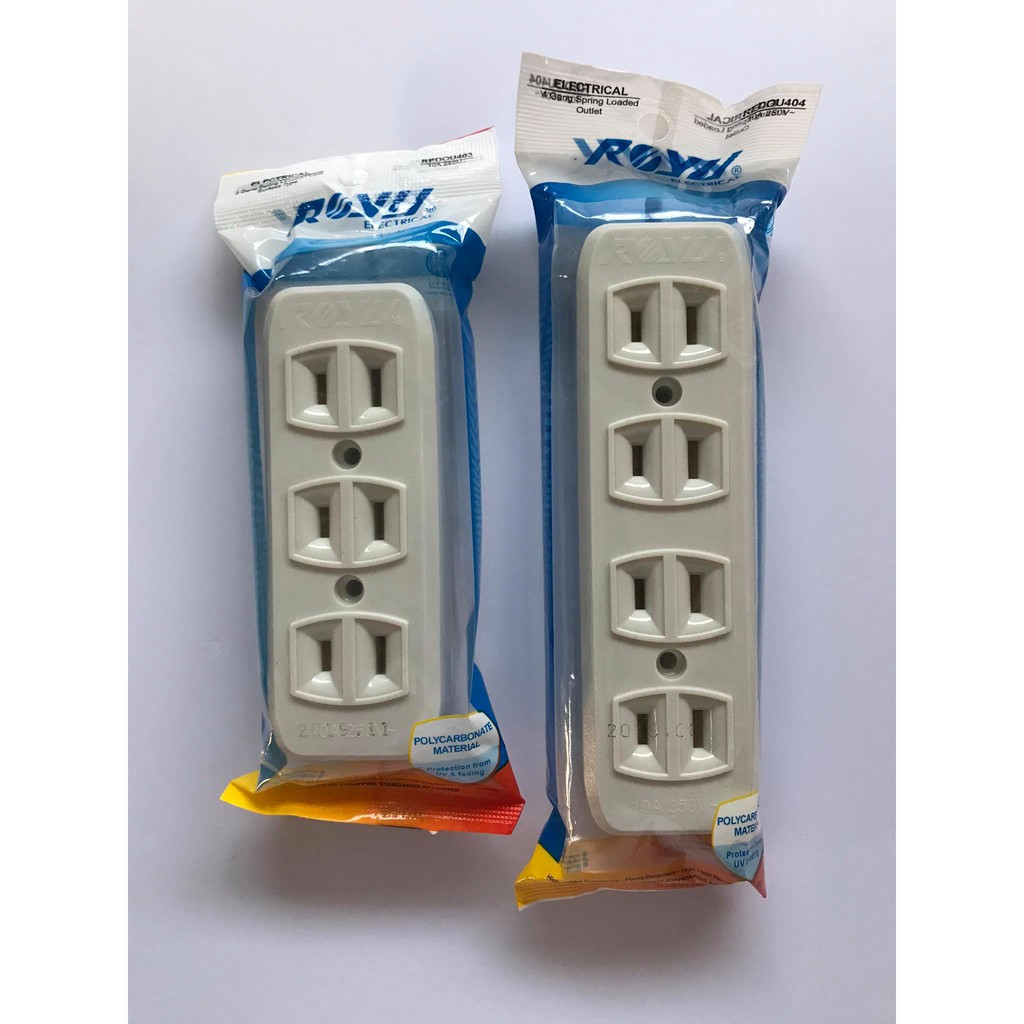 Royu Spring Loaded Outlet Surface Type Shopee Philippines