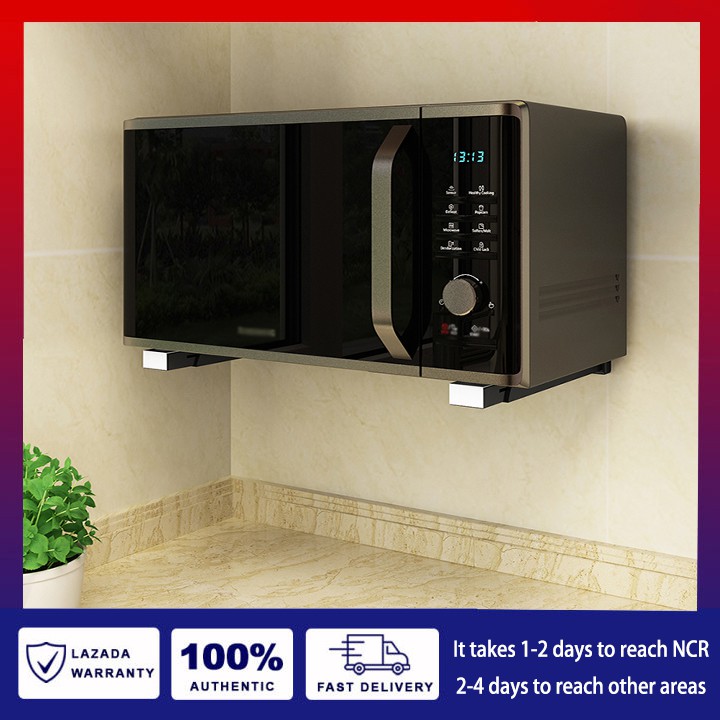 Wall Mounted Microwave Oven Holder Microwave Oven Shelf Microwave