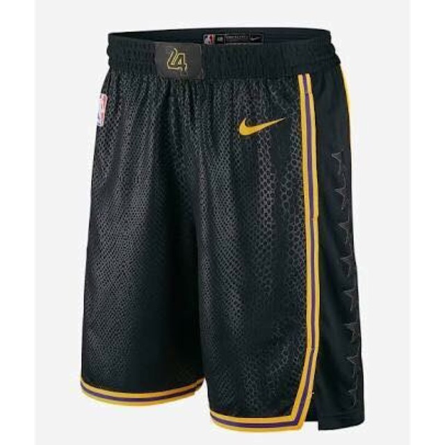 lakers jersey shorts