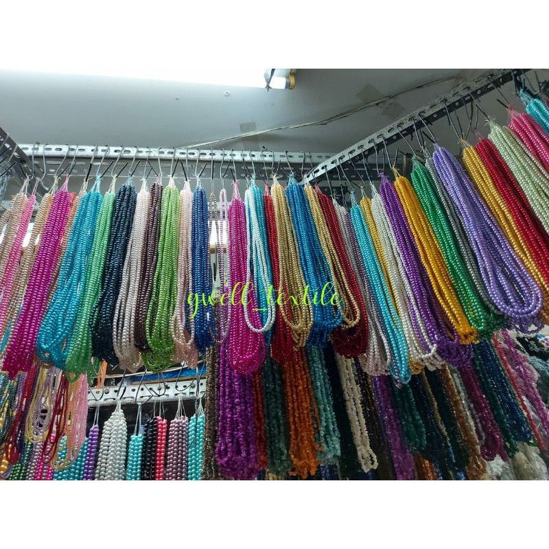 Synthetic Pearls Weight ORI 8MM PER RENTENG (Contents 200 Grains) Shopee Philippines