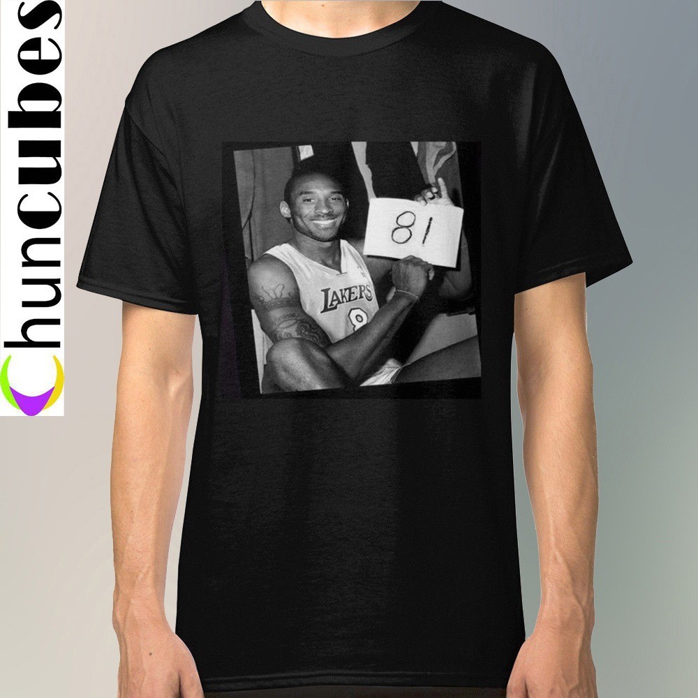 kobe bryant 81 shirt