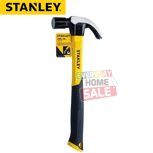 Stanley Claw Hammer Fiberglass Handle 16 oz Shopee Philippines
