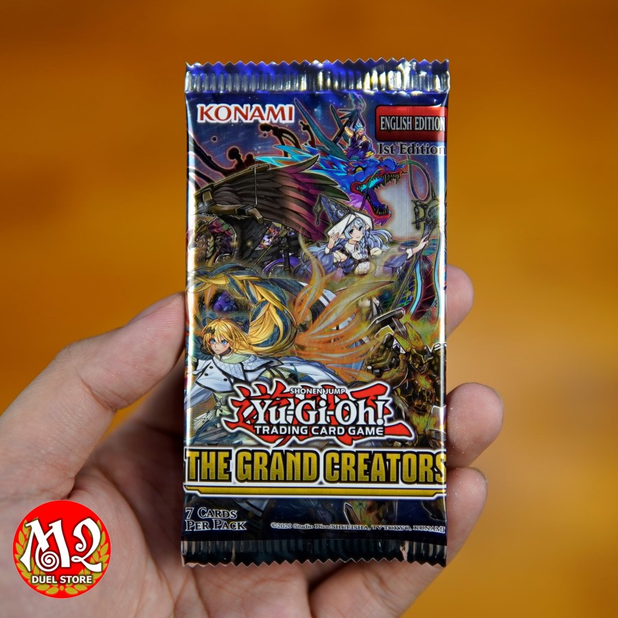 Yugioh The Grand Creators Card Package Yugioh Booster Pack 1st