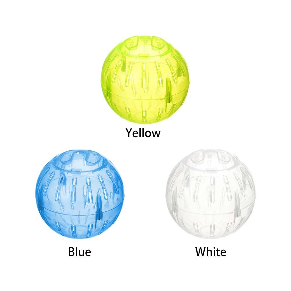 10cm Indoor Outdoor Pet Toy Plastic Hamster Ball Running Wheel Game Hollowed Out #3