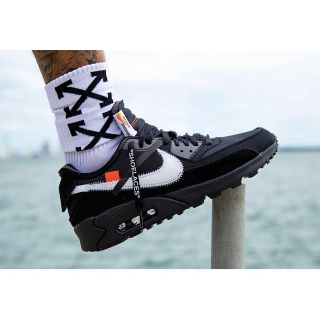 ow x air max 90 black