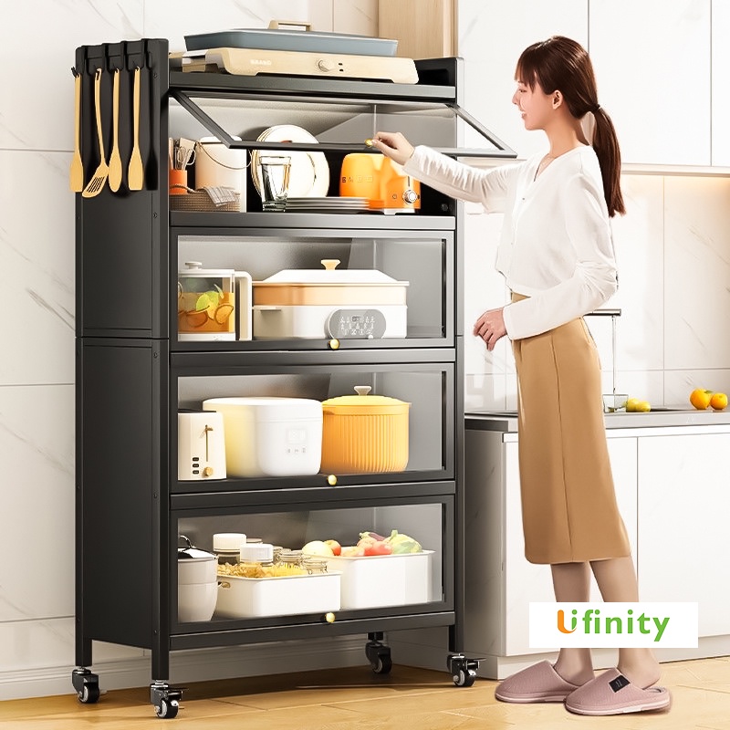 Lifinity 70CM Kitchen Rack Organizer Shelf Storage Rack Shelf