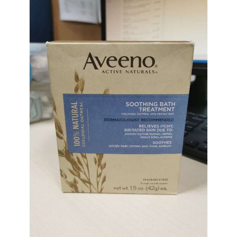 Aveeno Soothing Bath Treatment | Shopee Philippines